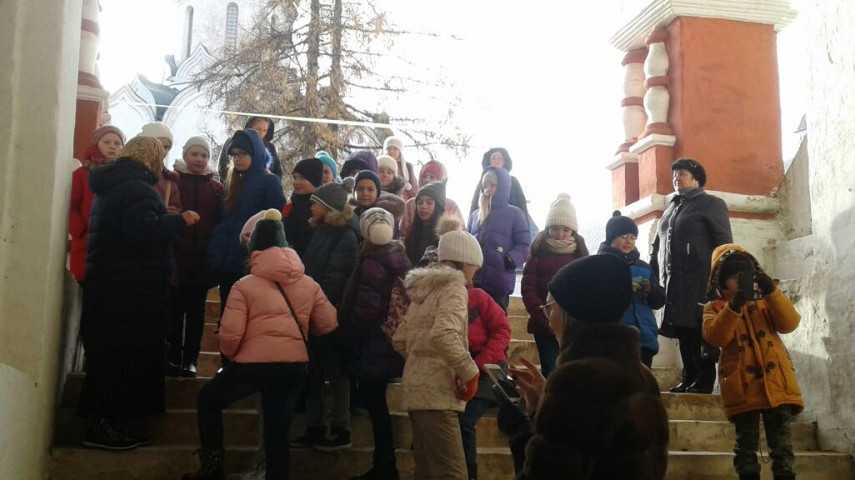 Поездка в Звенигород школьников из Строгино