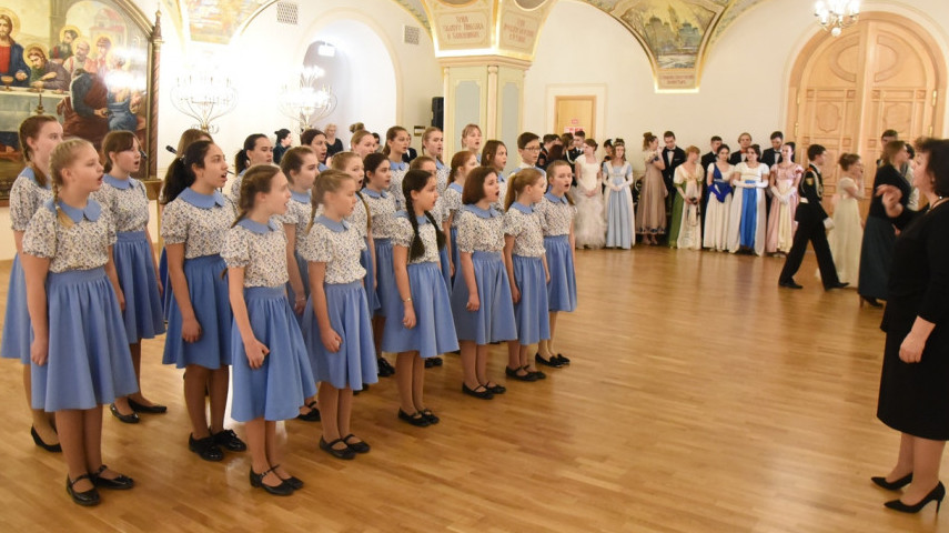 Финальный бал фестиваля-конкурса"Православный молодежный Cретенский бал"  