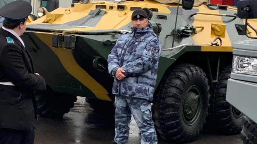 День открытых дверей в московском ОМОНе 