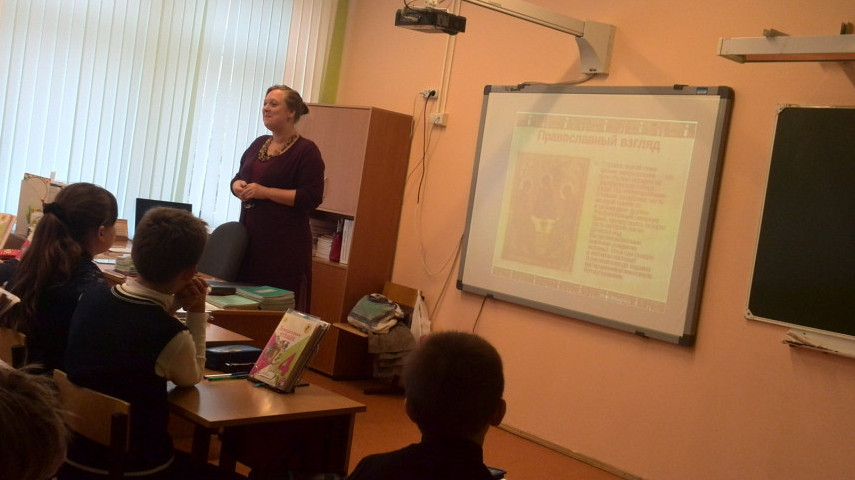 Встреча с учениками 4-х классов  на тему: " О вреде сквернословия".