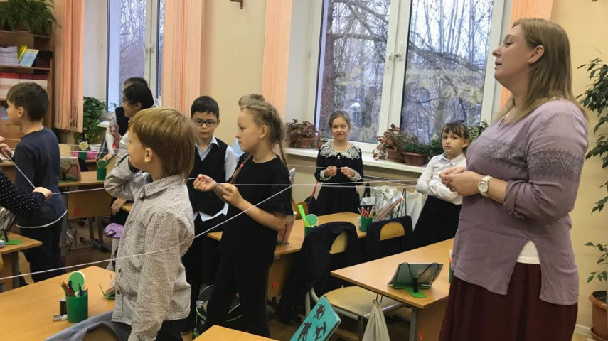 День народного единства отметили ученики 4 класса в ГБОУ Школы № 1286