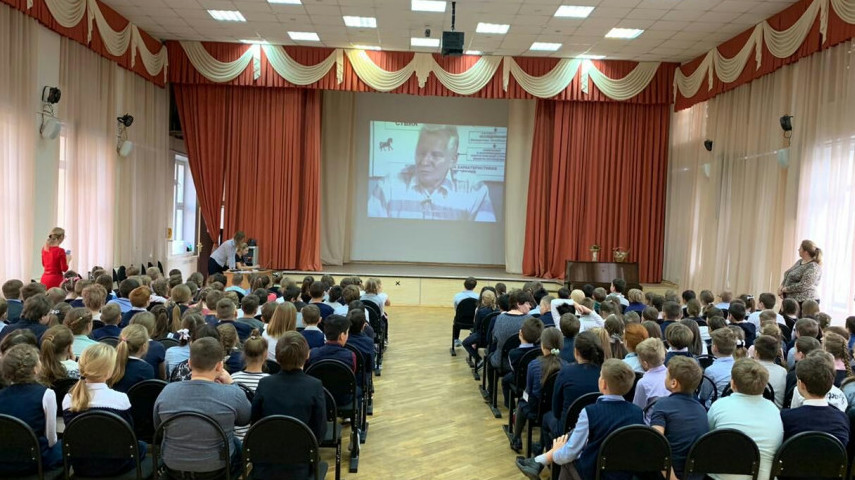 «О вреде сквернословия» узнали ребята из ГБОУ Школа № 1210