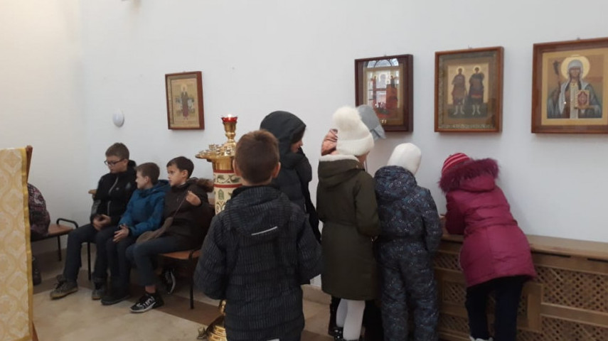 Экскурсия в храм вмч. Димитрия Солунского в Хорошеве