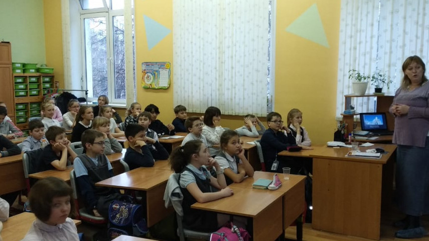 О празднике Рождества Христова узнали ребята 