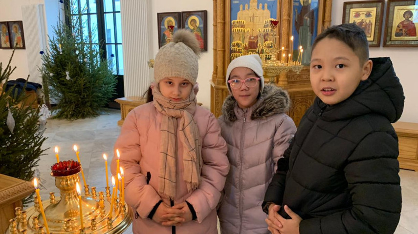 Ученики ГБОУ Школа № 1551 пришли на экскурсию в храм