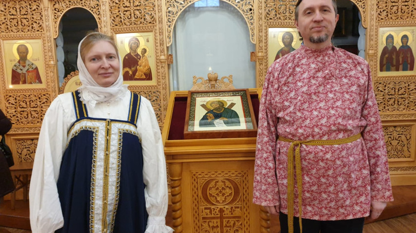 Прямое включение из храма на урок модуля «Основы православной культуры»