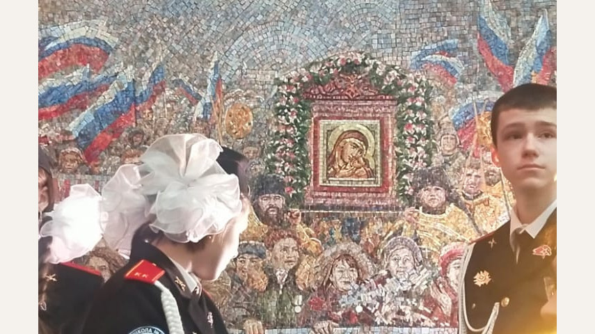 Призовая поездка команды победителей конкурса-викторины «История в ликах Святых»