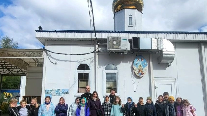 Экскурсия в храм вмч. Георгия Победоносца в Куркине