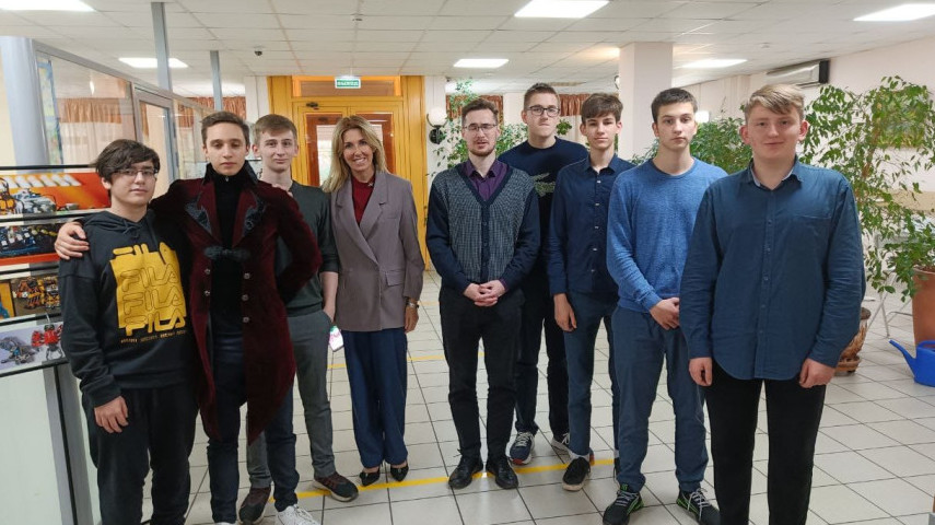 Встреча старшеклассников со Священником