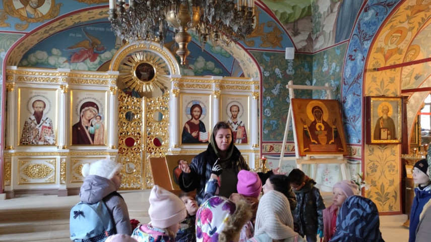 Экскурсия по храму Покрова Пресвятой Богородицы в Братцеве
