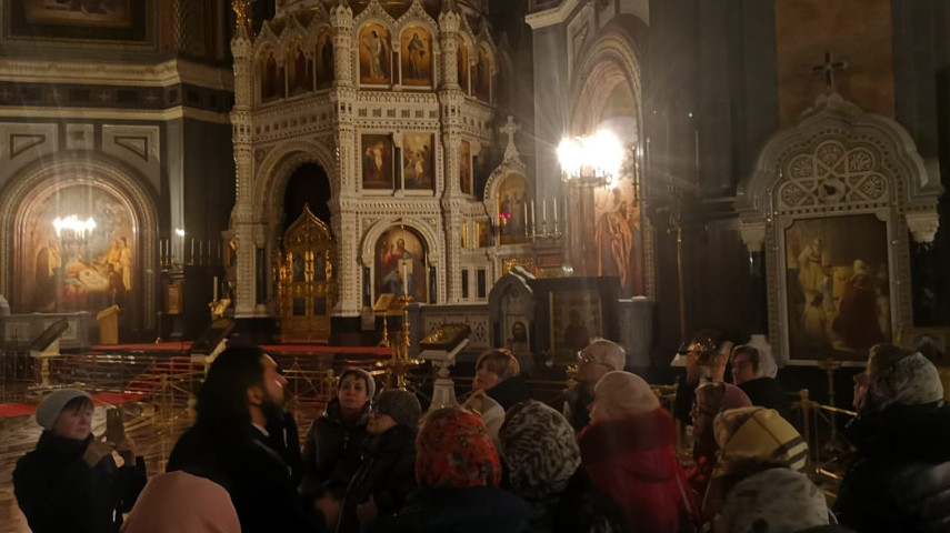 Автобусная экскурсия в Храм Христа Спасителя.