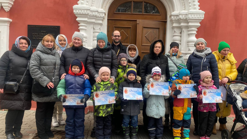 Награждение участников творческого конкурса «Заступница Усердная»