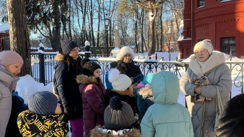 Зимняя прогулка по усадьбе Покровское-Стрешнево