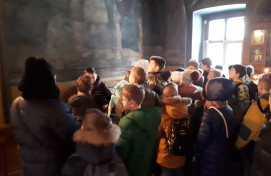 Храм Живоначальной Троицы в Хорошеве принимал учеников ГБОУ «Школа № 1517»