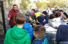 Внешкольное мероприятие в храме.