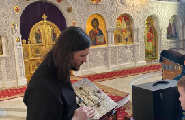 Экскурсии по теме «Устройство православного храма» и тематические занятия «Голубь - символ Святого Духа».