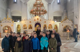 Экскурсии по теме «Устройство православного храма» и тематические занятия «Голубь - символ Святого Духа».