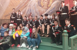 Призовая поездка команды победителей конкурса-викторины «История в ликах Святых»