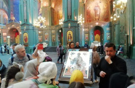 Призовая поездка команды победителей конкурса-викторины «История в ликах Святых»