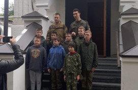 Кадеты школы №2097 посетили храм Покрова Пресвятой Богородицы в Братцевее