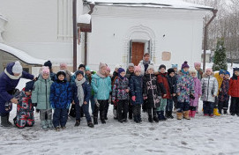 Экскурсия «Первое знакомство с православным храмом».