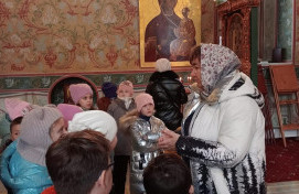 Экскурсия «Первое знакомство с православным храмом».