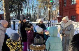 Зимняя прогулка по усадьбе Покровское-Стрешнево