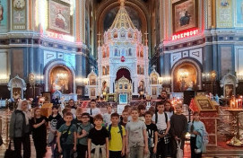 Поездка в Кафедральный соборный Храм Христа Спасителя