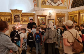 Поездка в Кафедральный соборный Храм Христа Спасителя